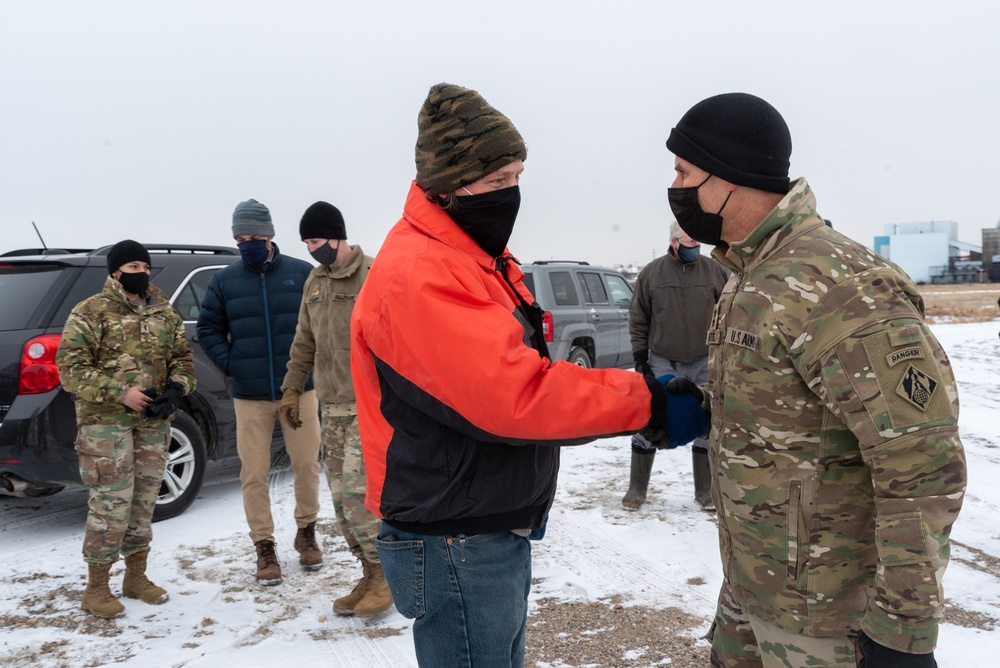 Major General Robert F. Whittle, Jr. visits the USACE Buffalo District's Cleveland field office