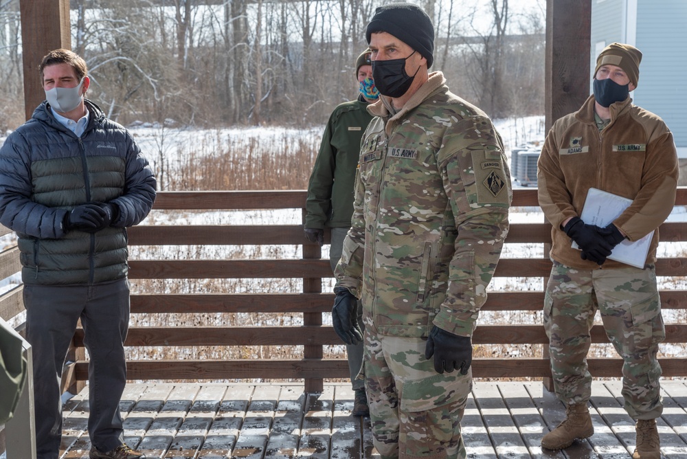 Major General Robert F. Whittle, Jr. visits the USACE Buffalo District's Cleveland field office