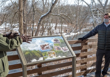 Major General Robert F. Whittle, Jr. visits the USACE Buffalo District's Cleveland field office