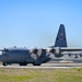 GA Air National Guard C-130H fly local sorties