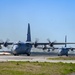 GA Air National Guard C-130H fly local sorties