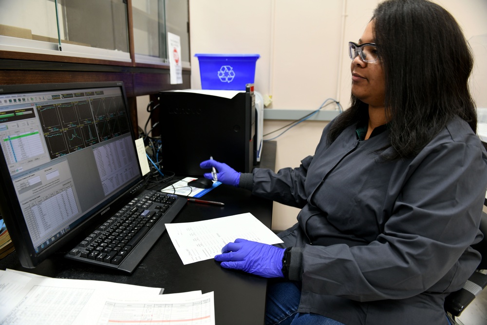 Chemical Analysis Flight keeps Team Robins running optimally