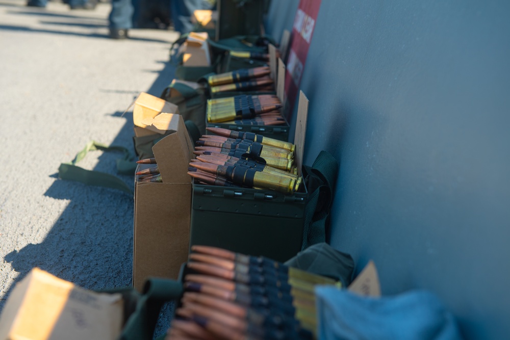 USS Mahan Ammunition Handling