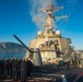 USS Mahan Departs Souda Bay