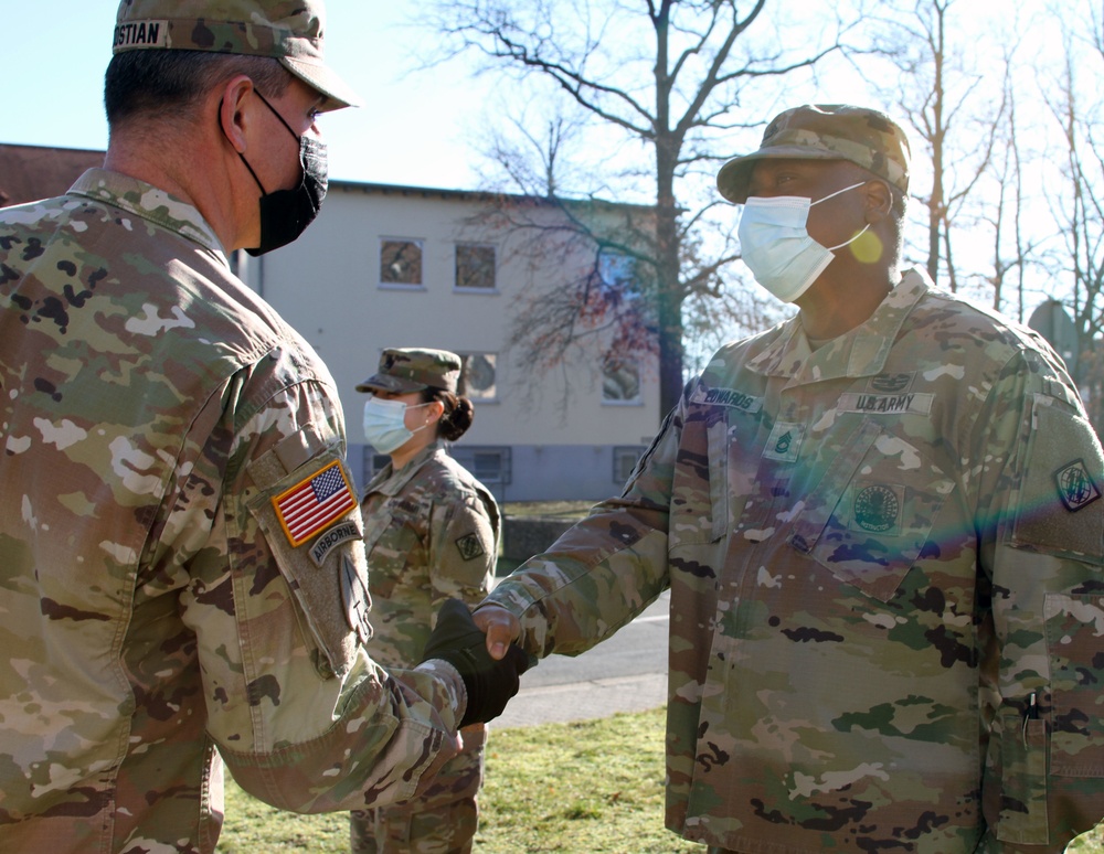 102d SSB ICI Coin of Excellence Recognition