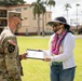Gold Star Family Member, Mrs. Jennifer Ray, Visit