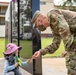 Gold Star Family Member, Mrs. Jennifer Ray, Visit