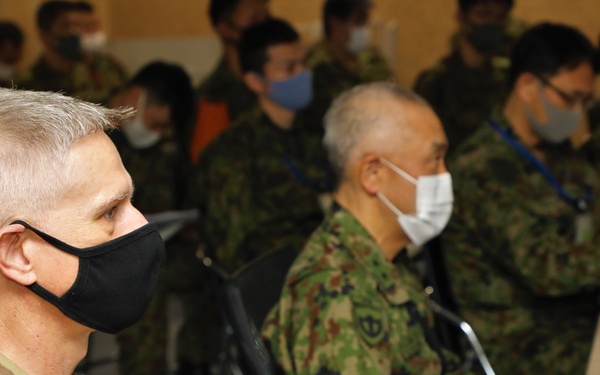 Orient Shield 21-2 Main Planning Conference wraps-up at Camp Itami Mar. 12.