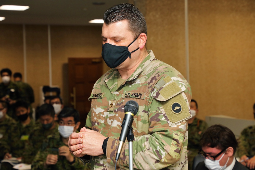 Orient Shield 21-2 Main Planning Conference wraps-up at Camp Itami Mar. 12.