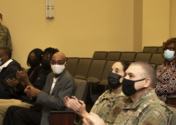 192nd Medical Group, Detachment 1, change of command ceremony