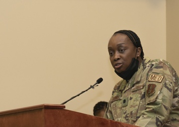 192nd Medical Group, Detachment 1, change of command ceremony