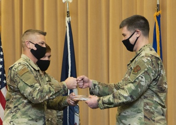 192nd Medical Group, Detachment 1, change of command ceremony