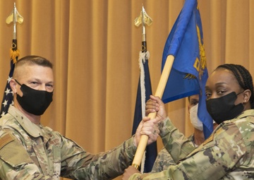 192nd Medical Group, Detachment 1, change of command ceremony