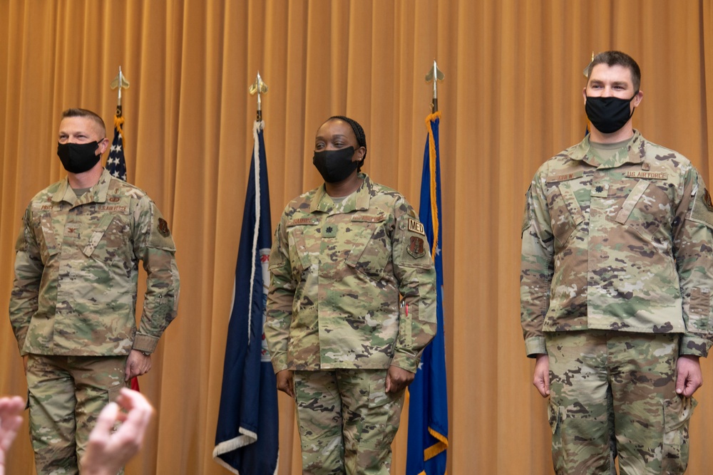 192nd Medical Group, Detachment 1, change of command ceremony