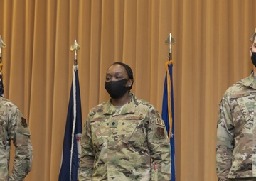 192nd Medical Group, Detachment 1, change of command ceremony