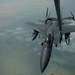 908th EARS aerial refuels F-15Es, F-16Cs