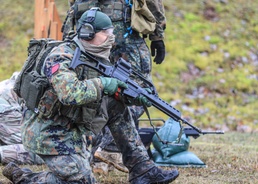 U.S. Soldiers contend for German “Schützenschnur”