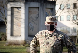 A Michigan Air Guard member goes to Europe