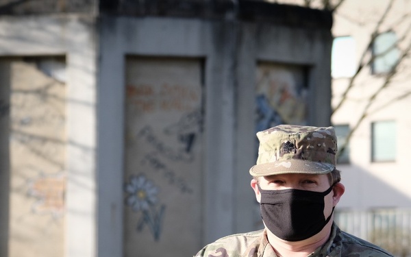 A Michigan Air Guard member goes to Europe