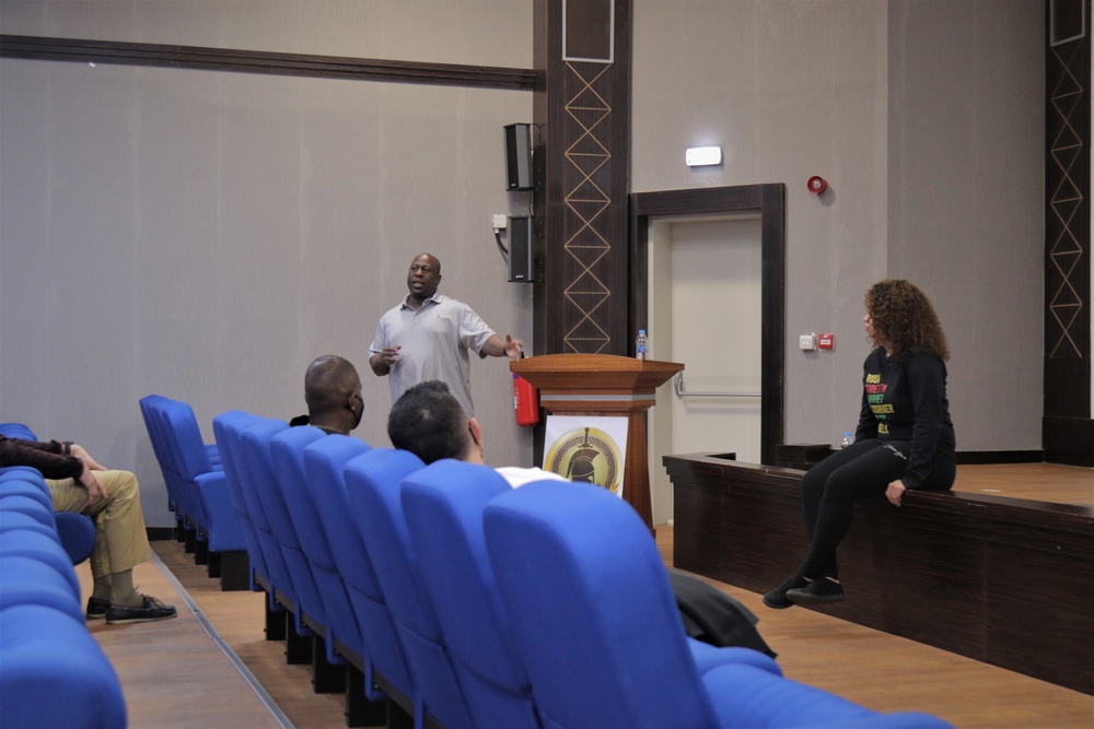 Joint Training Center Kicks off Black History Month with Open Forum