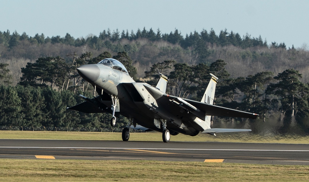 Eagle operations at the Liberty Wing