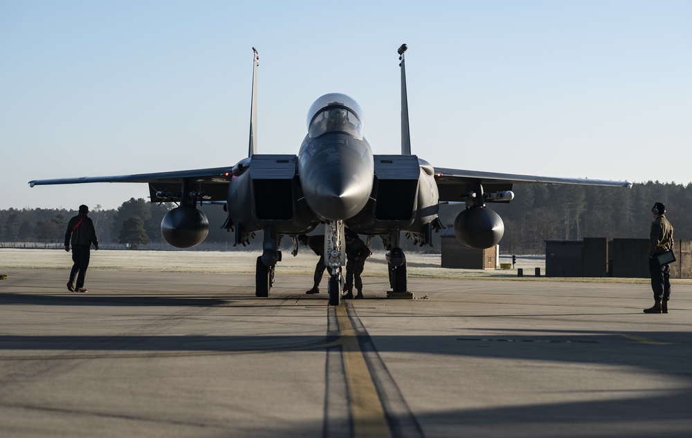 Eagle operations at the Liberty Wing