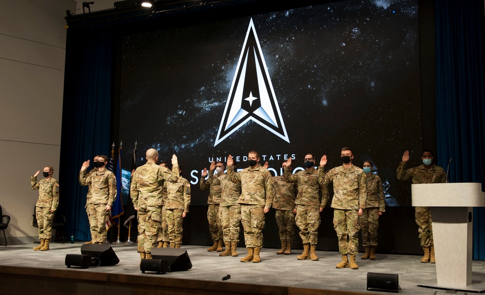 WPAFB members transfer to United States Space Force