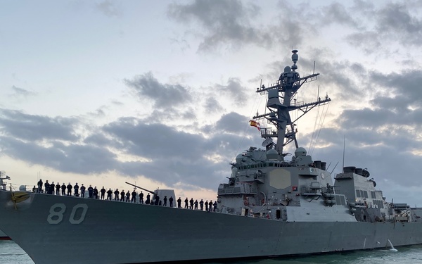 Forward Deployed Regional Maintenance Center Completes USS Roosevelt CNO Availability