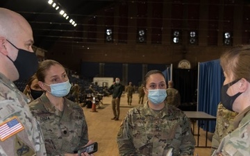 National Guard working together to protect troops through continuing vaccination process