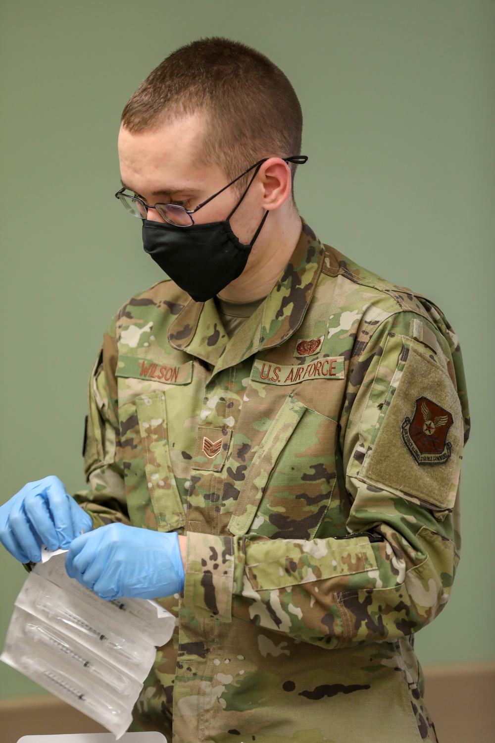 Maj. Gen Van visits the Medgar Evers College COVID-19 Community Vaccination Center