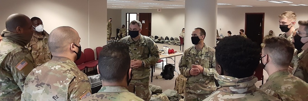 Chaplains use homemade cookies, connections to care for the troops