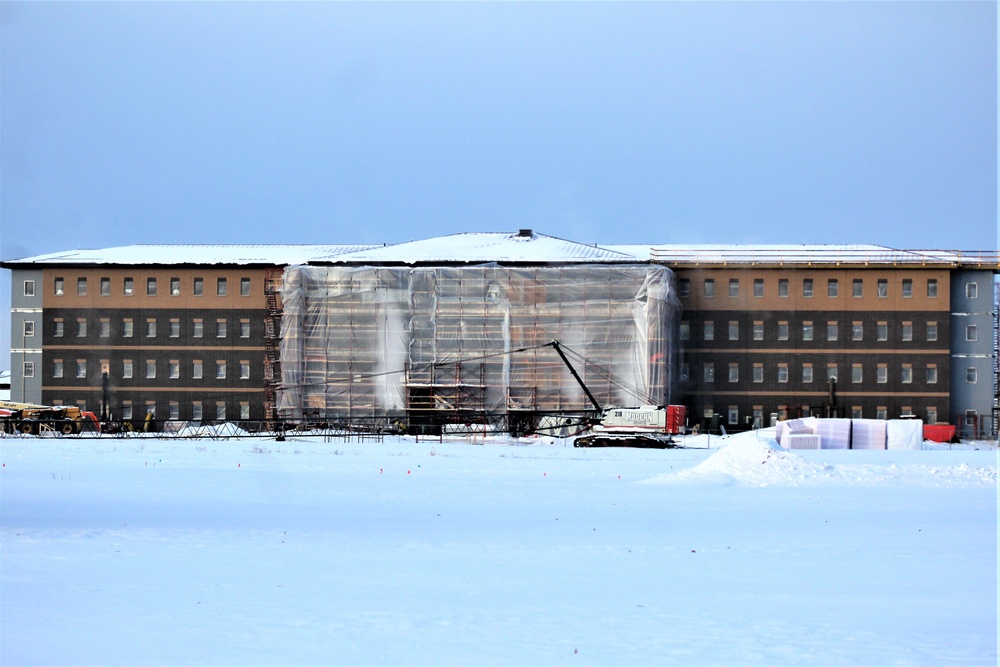 Construction of modern, new Army barracks continues at Fort McCoy