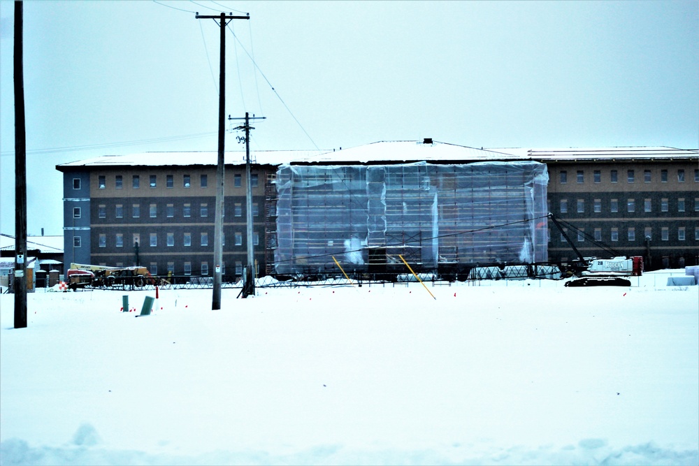 Construction of modern, new Army barracks continues at Fort McCoy