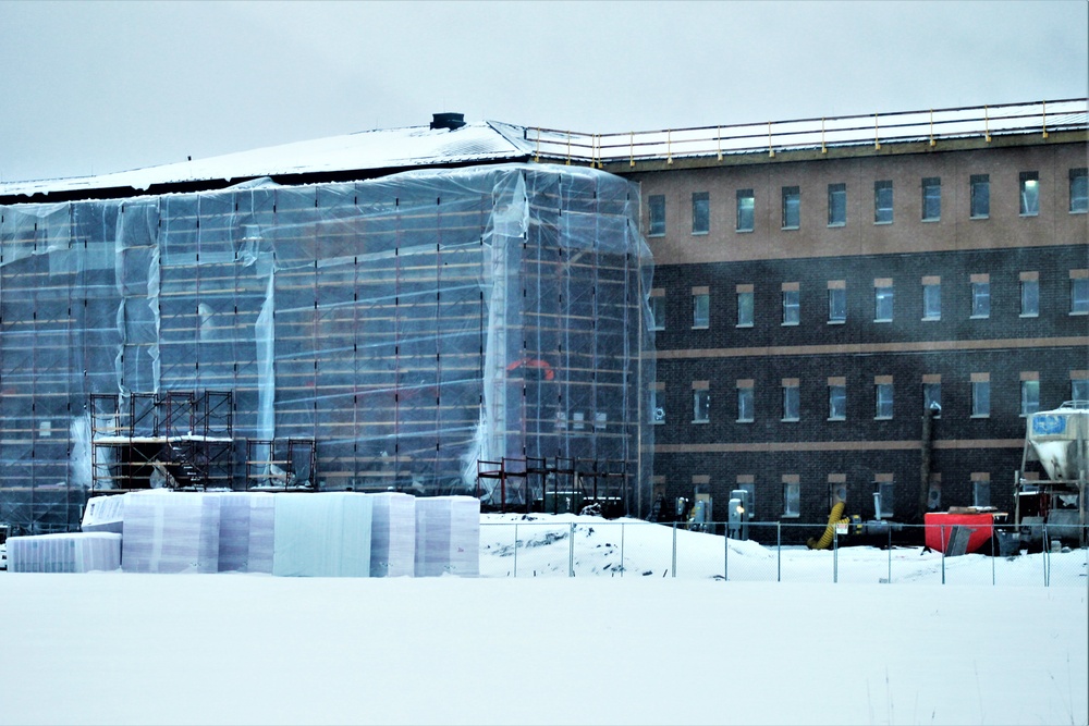 Construction of modern, new Army barracks continues at Fort McCoy