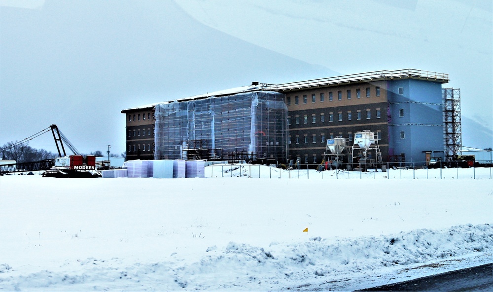 Construction of modern, new Army barracks continues at Fort McCoy