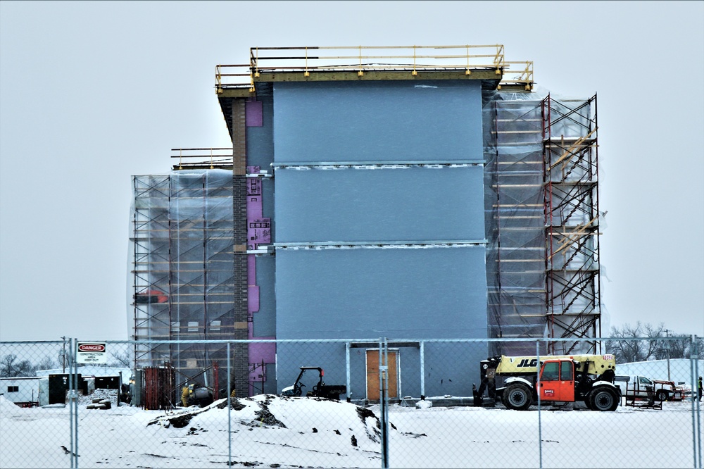 Construction of modern, new Army barracks continues at Fort McCoy