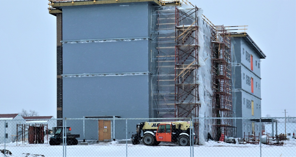 Construction of modern, new Army barracks continues at Fort McCoy