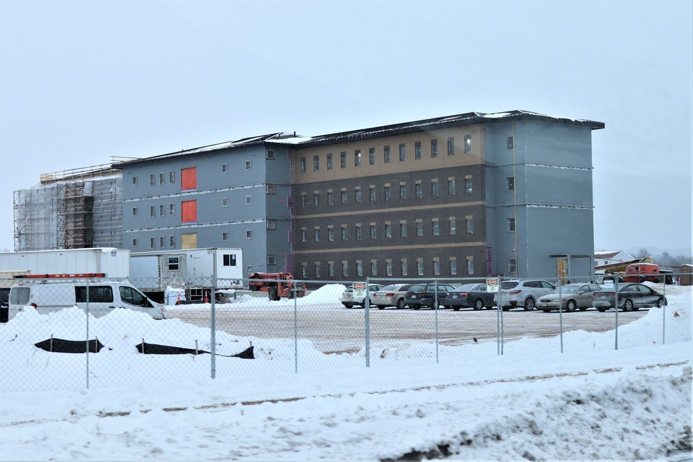 Construction of modern, new Army barracks continues at Fort McCoy