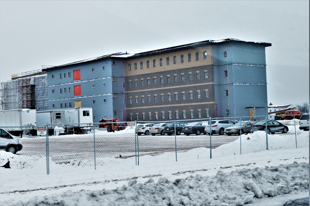 Construction of modern, new Army barracks continues at Fort McCoy