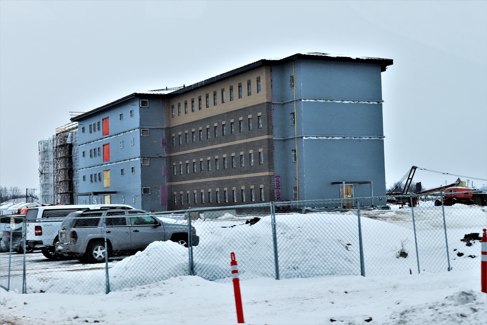 Construction of modern, new Army barracks continues at Fort McCoy