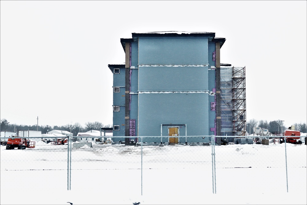 Construction of modern, new Army barracks continues at Fort McCoy