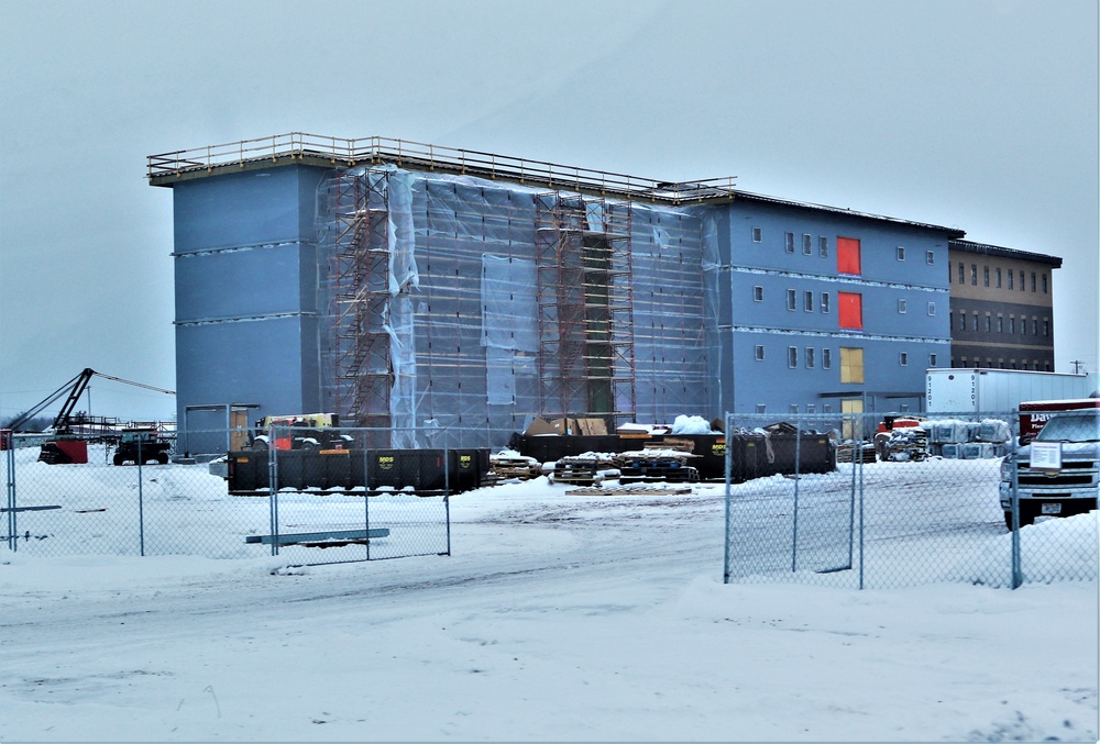 Construction of modern, new Army barracks continues at Fort McCoy