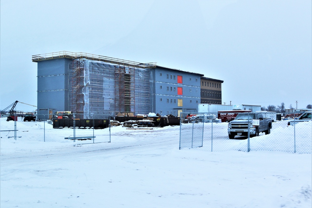 Construction of modern, new Army barracks continues at Fort McCoy