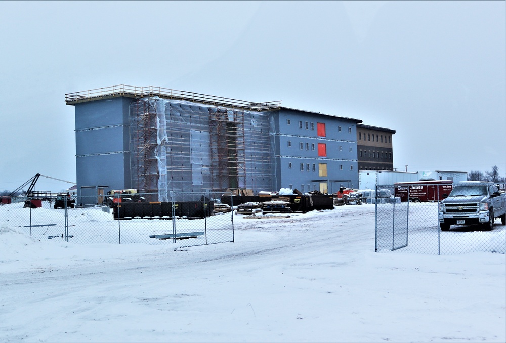 Construction of modern, new Army barracks continues at Fort McCoy