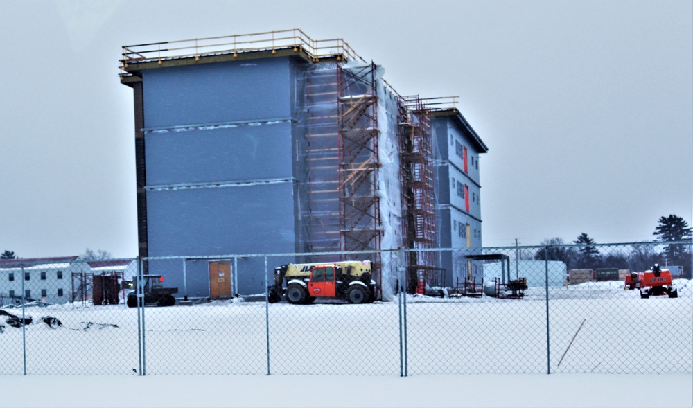 Construction of modern, new Army barracks continues at Fort McCoy