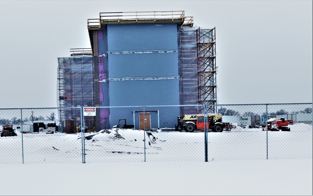 Construction of modern, new Army barracks continues at Fort McCoy