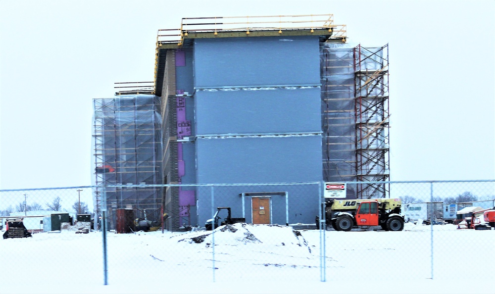 Construction of modern, new Army barracks continues at Fort McCoy