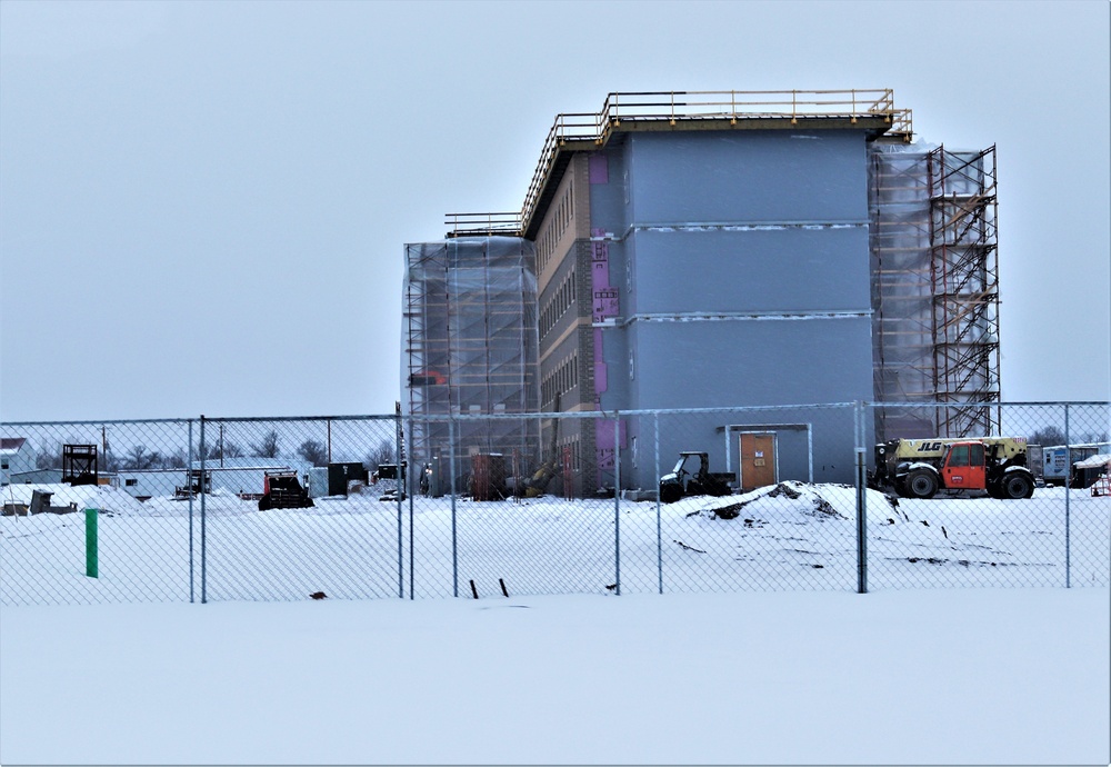 Construction of modern, new Army barracks continues at Fort McCoy