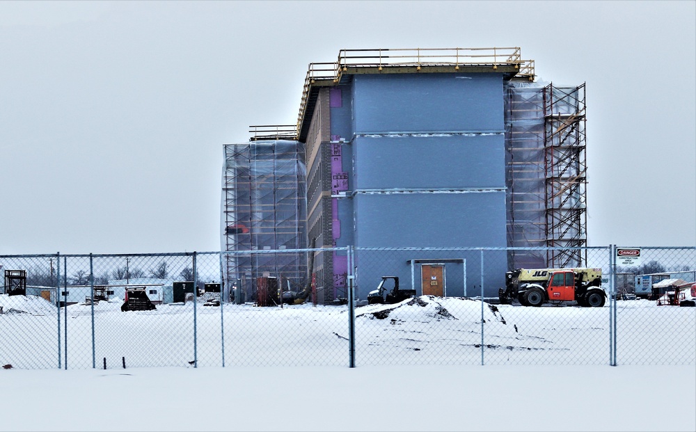 Construction of modern, new Army barracks continues at Fort McCoy