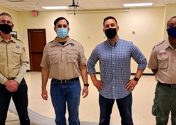 Brave Rifles Take Part in Fort Hood Pinewood Derby Race Day
